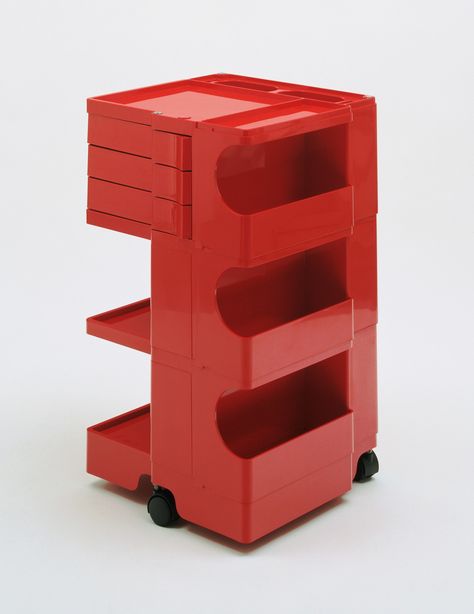 Joe Colombo, Boby 3 Portable Storage System, 1969 Joe Colombo, Storage Trolley, Art Cart, Interiors Online, Mobile Art, Deco Retro, Modern And Contemporary Art, Organizing Systems, Portable Storage