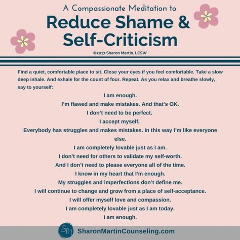 Healing Shame and Self-Criticism - Sharon Martin, LCSW Counseling San Jose and Campbell, CA How To Heal Shame, Healing Shame, Overcoming Shame, Self Criticism, Sharon Martin, Ocd Symptoms, Mental Health Therapy, Counseling Resources, Health Risks