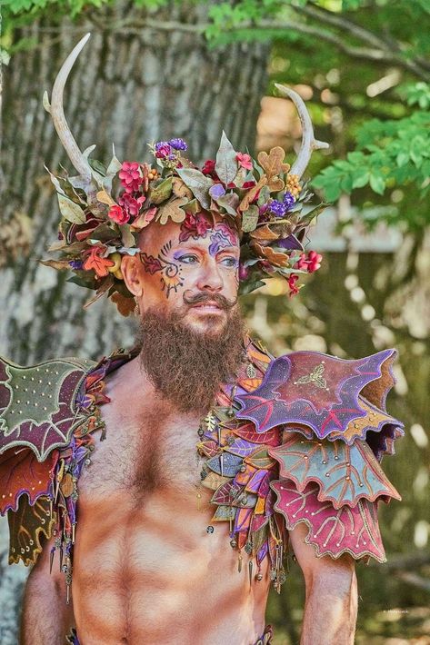 Flower Costume Men, Fairy Costume Men, Male Fairy Costume, Fairy Ren Faire, Male Fairy, Flower Costume, Ren Fair, Fairy Festival, Up Theme