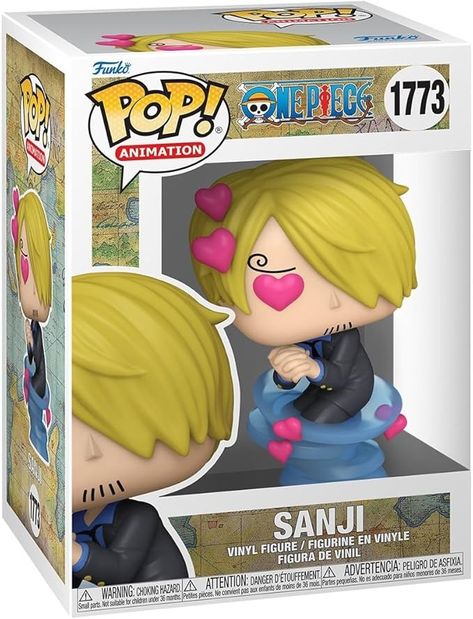 Amazon.com: Funko Pop! Animation: One Piece - Sanji : Toys & Games One Piece Pop, The Straw Hat Pirates, Straw Hat Pirates, Disney Pop, Funko Pop Vinyl, Funko Pops, Retro Toys, Pop Vinyl, Cultura Pop