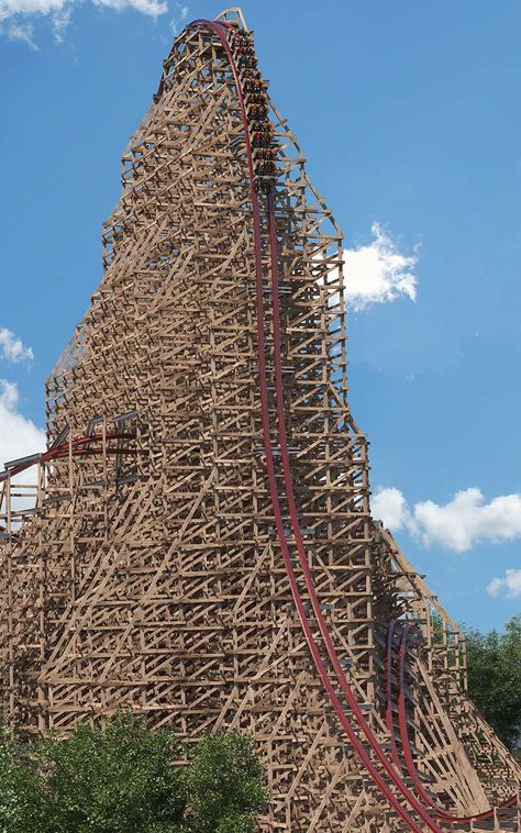 Steel Vengeance | Hyper-Hybrid Record-Breaking Coaster | Cedar Point Cedar Point Rides, Cedar Point Roller Coasters, Roller Coaster Pictures, Cedar Point Ohio, Scary Roller Coasters, Crazy Roller Coaster, Best Roller Coasters, Cedar Point Amusement Park, Best Amusement Parks