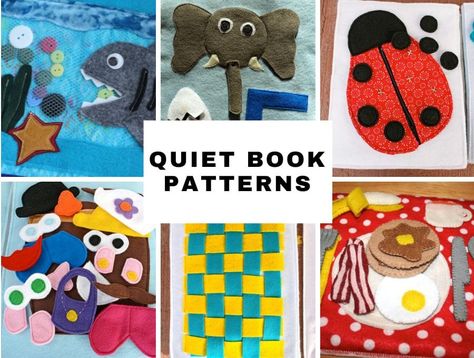 Free Quiet Book Patterns, Princess Quiet Book, Hello Sewing, Quiet Book Tutorial, Diy Busy Books, Scratch Book, Quiet Book Templates, Five Little Monkeys, Diy Quiet Books