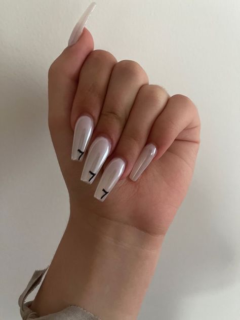 777 Nails Design, Nails 777, 777 Nails, Elite Nails, Gold Acrylic Nails, Edgy Nails, Work Nails, Cute Acrylic Nail Designs, Blush Nails