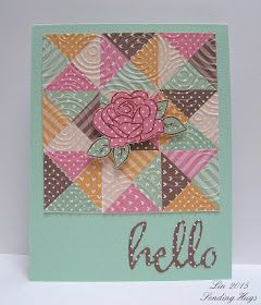 Quilted Cards, Patchwork Cards, Embroidered Cards, Quilt Cards, Scrappy Cards, Dsp Cards, Paper Quilt, Sewing Cards, Star Burst