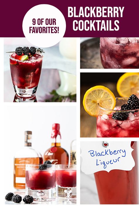 Cocktails With Blackberry Syrup, Blackberry Liqueur Recipes Vodka, Cocktails With Blackberries, Drinks With Blackberries, Vodka Berry Cocktail, Blackberry Sour Drink, Blackberry Liqueur Cocktails, Fresh Fruit Cocktail Recipes, Blackberry Whiskey Sour