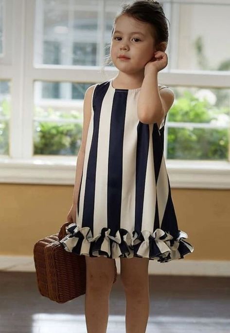 Cute Frocks For Kids, Kids Dress Collection, African Dresses For Kids, Kids Frocks Design, Kids Dress Patterns, Kids Dress Wear, Baby Dress Design