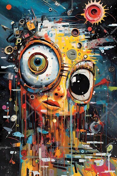 Abstract Figures Painting, Graffiti Artwork Inspiration, Mesmerizing Eyes, Whimsical Art Paintings, Phoenix Art, African Art Paintings, Art Faces, Graffiti Characters, The Strokes