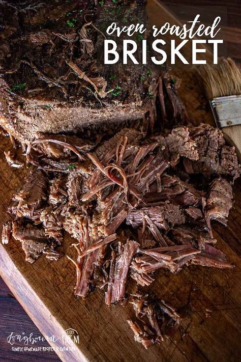 Oven Roasted Brisket, Roasted Brisket, Oven Brisket Recipes, Broth Benefits, Roast Brisket, Brisket Oven, How To Cook Brisket, Slow Cooker Brisket, Beef Brisket Recipes