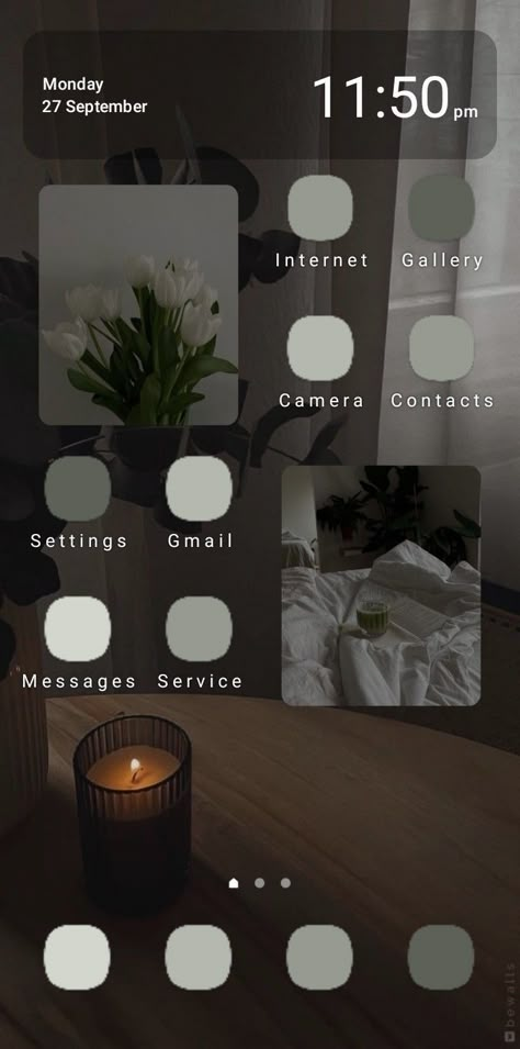 aesthetic dark android homscreen Dark Wallpapers Aesthetic Home Screen, Home Screen Ideas Aesthetic Android, Widget Inspo Dark, Android Wallpaper Widgets, Samsung Customization Home Screen, Homescreen Layout For Android, Iphone Background Layout Ideas, Samsung S22 Homescreen Ideas, Aesthetic Dark Homescreen Layout