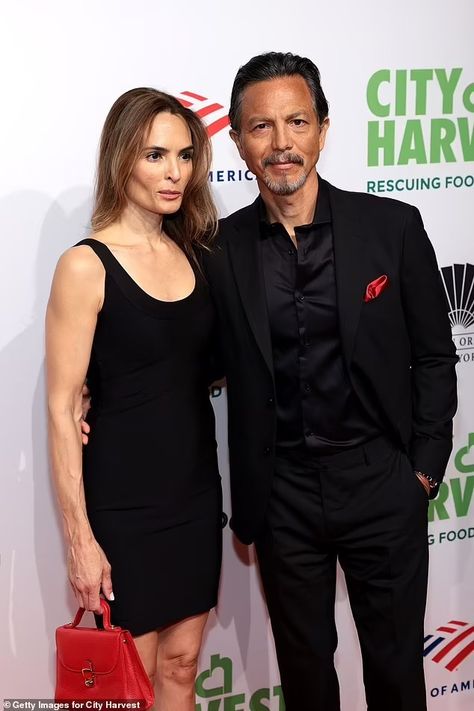 Benjamin Bratt and wife Talisa Soto Talisa Soto, Benjamin Bratt, Peplum Dress, Getty Images