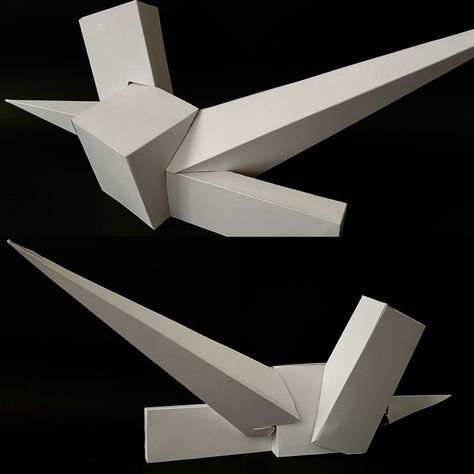 Year 1 - term 1 project for theory of architecture. Collision geometry is similiar to additive transformation but in this case, when the volumes are added, the shapes are twisted, angled, and randomly attached to each other Additive Transformation Architecture, Theory Of Architecture, Year 1, Geometry, Architecture, Quick Saves