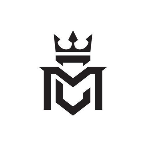 M Logo Design Ideas, Letter M Tattoos, M Logos, M Letter Design, Basic Computer Skills, Crown Icon, Mc Logo, Atlas Tattoo, Video Game Tattoo