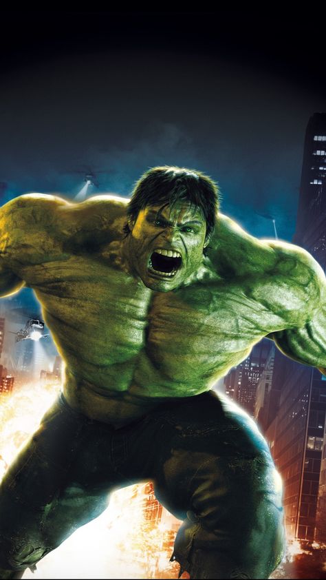 The Incredible Hulk, superhero, movie, 720x1280 wallpaper The Incredible Hulk Movie, Hulk 2008, Hulk Wallpaper, The Incredible Hulk 2008, Arte Do Hulk, Angry Hulk, Hulk Poster, Hulk Tattoo, Hulk Artwork