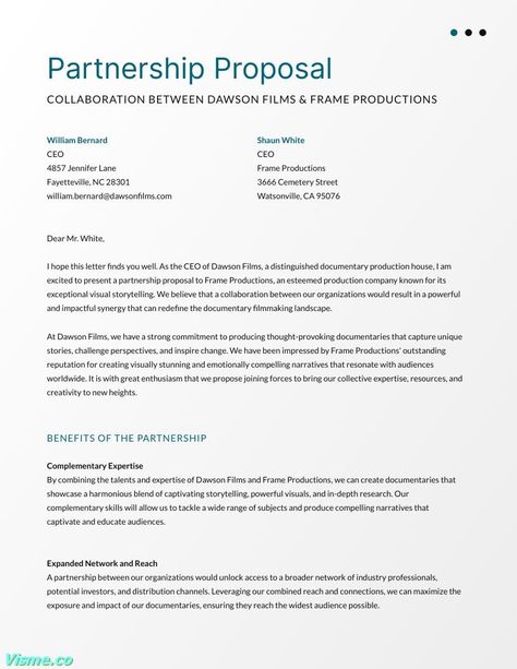 How to Write Professional Proposal Letter for Your Business [Including Template] How To Write A Business Proposal, Writing A Business Proposal, Business Proposal Letter, Business Partnership, Documentary Filmmaking, Proposal Letter, Homework Helpers, Essay Tips, Letter Find