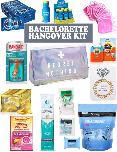 KODAMO curated on LTK Hangover Kit Ideas, Bachelorette Goodies, Bachelorette Goodie Bags, Bachelorette Survival Kit, Party Survival Kit, Hangover Recovery Kit, Bachelorette Hangover Kit, Bachelorette Diy, Bachelorette Party Favor Bags