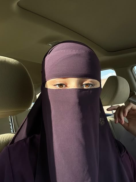 For information about te Niqab click link❤️ #niqabi #niqab #khimar #hijab #hijabi #hijabfashion #hijabstyle #hijaboutfit #hijabinspiration #muslim #muslimah #muslimahfashion #modesty #modeststyle #jilbab #fashion #islam #islamabad Niqab Colors, Khimar With Niqab, Half Niqab Aesthetic, Niqab Selfie, Niqab Glasses, Niqabis Aesthetic, Niqab Ideas, Niqabi Fashion, Niqab Outfit