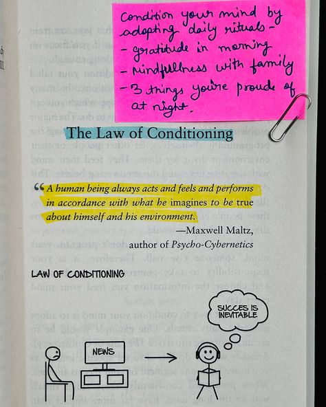 ✨17 laws of success to make it inevitable ✨‘Success is inevitable’ a book which helps you- 🎯Understand how success works in order to achieve any future goal. 🎯To master each area of your life and design the life you desire within the next few years. 🎯To make a living from your passion— whatever that may be. Highly recommended for everyone who wants to achieve their goals and follow their passion. [success, passion, goals, desire, successful, books, bookstagram, bookly reads, master your em... How To Achieve Your Goals, Inspirational Paragraphs, Laws Of Success, Manifest Journal, Master Your Emotions, Behaviour Change, Productivity Goals, Resolution Quotes, Brain Nutrition