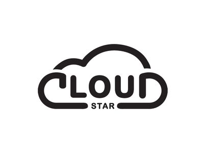 Cloud Star by Evan Miles - Dribbble Resturant Logo, Dr Logo, Cloud Names, Organic Interior Design, Laundry Logo, Car Logo Design, Dream Logo, Logo Cloud, Clever Logo