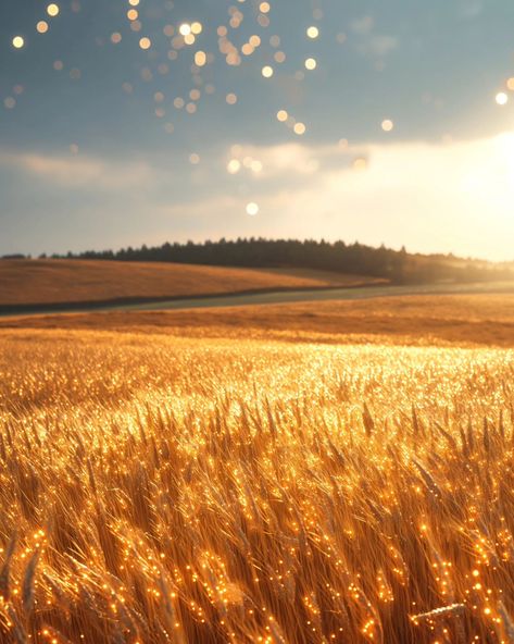 Fields of gold 🌟 . . #gold #aiart #field #wheat #nature #midjourney #designmidjourney Field Of Gold, Field Of Barley, Golden Grass Field, Fields Of Gold Aesthetic, Wheat Fields Aesthetic, Gold Nature Aesthetic, Wheat Aesthetics, Wheat Field Aesthetic, Wheat Field Photography