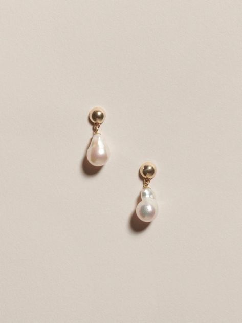 Diy Vintage Earrings, Pearl And Gold Earrings, خواتم خطوبة, Lotus Flower Jewelry, Herkimer Diamond Earrings, Dress Inspiration, Earrings Wedding, Diy Schmuck, Pearl Drop Earrings