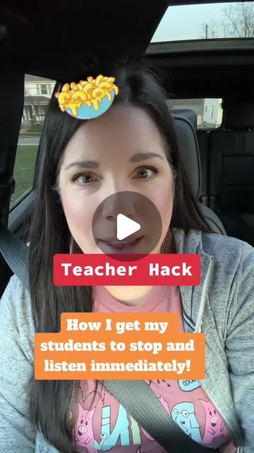 Preschool Vibes on Instagram: "🧀✨ Teacher Hack Alert: Quick Attention Grabbers! ✨🧀 Need a foolproof way to grab your students' attention? Watch how I use a fun and catchy phrase to get everyone to stop and listen instantly! 📣 🔊 "Macaroni and cheese! Everybody freeze! Hands on top! Everybody stop!" 🙌 This simple rhyme not only captures their attention but also adds a dash of fun to our classroom management. It’s quick, effective, and our students love it!" Attention Grabbers For Classroom, Preschool Vibes, Attention Grabbers, Catchy Phrases, Teacher Hacks, Classroom Management, I Got This, Macaroni, Macaroni And Cheese