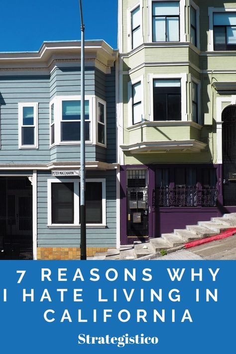 “I hate living in California!” You don’t often hear this statement, but there are a growing number of people who have expressed their regret moving to California once they have settled down. We investigated these trends and interviewed several people who currently live in California or have moved out recently because they couldn’t stand it any longer. #Californialiving #California #Hatecalifornia Living In California, California People, California Living, Moving To California, Best Places To Live, Moving Out, Northern California, Southern California, Vision Board