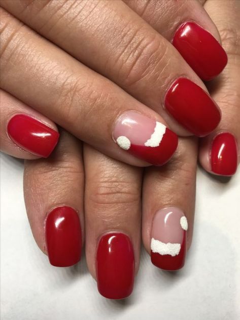 65 nail arts de Noël pour une manucure festive /// #aufeminin #beaute #manucure # noël #nailart #xmas Nail Art For Christmas, Diy Christmas Nails, Christmas Toes, Art For Christmas, Patrick Nagel, Nagellack Trends, Cute Christmas Nails, Christmas Gel Nails, Christmas Nail Art Designs