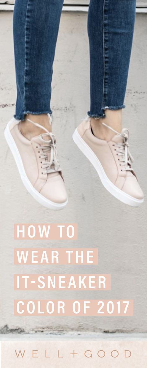 Why beige sneakers are the new trendy neutral. Outfits With Beige Sneakers, Cream Tennis Shoes Outfit, Beige Shoes Outfit Sneakers, Women’s Neutral Sneakers, Beige Trainers Outfit, Tan Sneaker Outfits Women, How To Style Sneakers, Neutral Sneakers Outfits, Beige Sneakers Women Outfit