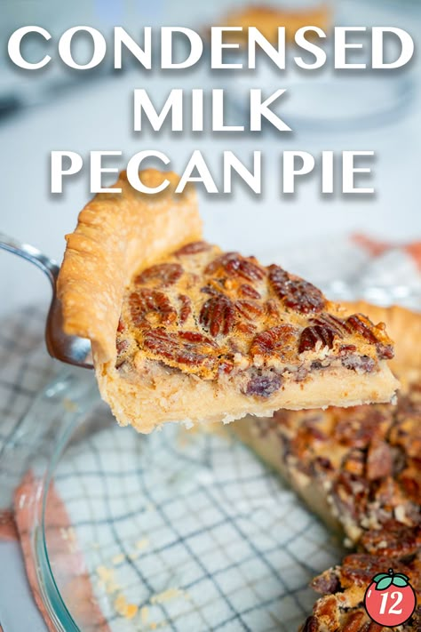 Carmel Pie Sweetened Condensed Milk, Condensed Milk Pecan Pie, Sweetened Condensed Milk Pie, Caramel Pie, Tomatoes Recipes, Banana Split Dessert, 12 Tomatoes Recipes, Holidays 2023, Milk And Sugar