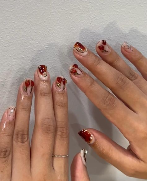 structured gel manicure with 3D art 🌷 #stucturedgelmanicure #structuredgel #structuredgelmani #structuredgelmaninj #structuredgelnyc #structuredgelnj #nailartnj #nailartist #nailtechnj #njnailtechs #nycnailtech #edisonnj #edisonnjnails Structured Gel Manicure Designs, Structured Gel Manicure, Gel Manicure Designs, Manicure Designs, Manicures Designs, Nail Studio, April 11, Gel Manicure, Nail Artist