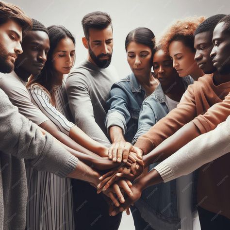 Group of people holding hands in unity symbolizing the importance of solidarity on Human Rights Day | Premium AI-generated image People Holding Hands, Human Rights Day, Group Of People, Human Rights, Holding Hands, The Unit, Human