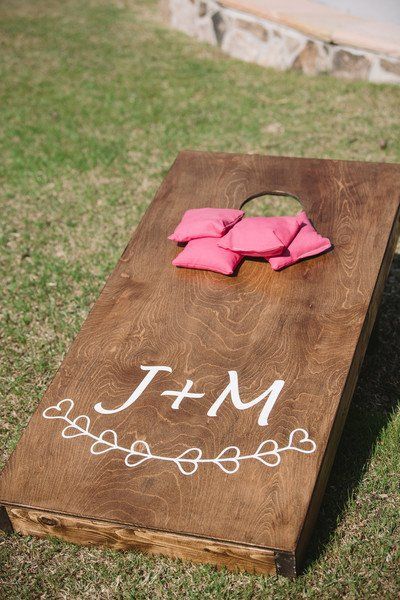 Wedding Cocktail Hour, Reception Games, Cocktail Hour Wedding, Wedding Activities, Corn Hole, Future Wedding Plans, Wedding Cocktail, Wedding Entertainment, Wedding Games