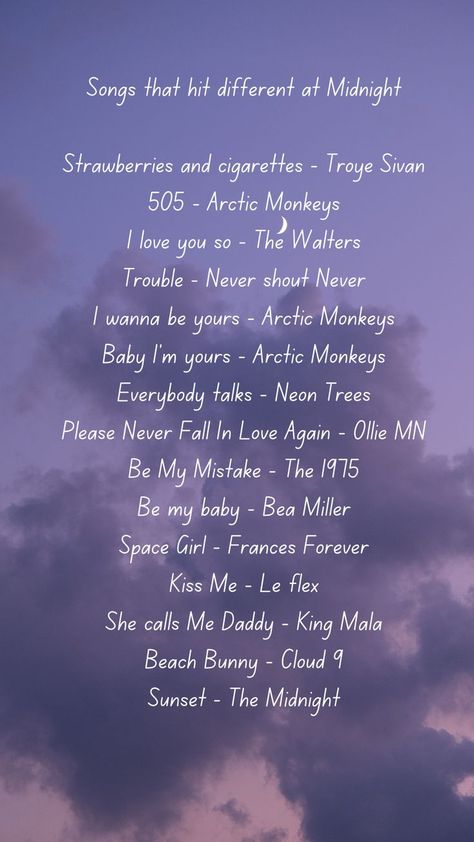 Songs To Listen To When, 505 Arctic Monkeys, Bea Miller, When Youre In Love, Everybody Talks, Never Fall In Love, Baby Songs, Falling In Love Again, Music Mood