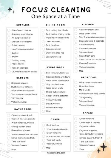 Clean Room Checklist, Cleaning Baseboards, Cleaning Checklist Printable, Room Checklist, Deep Cleaning Checklist, Deep Cleaning House, Clean Refrigerator, Room Cleaning, House Organization