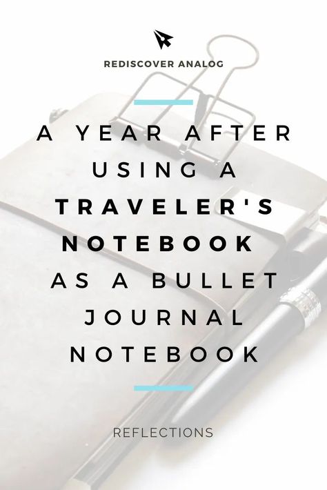 One year in review: Bullet Journal in a Traveler's Notebook Traveling Journal Ideas, Travelers Notebook Layouts, Standard Travelers Notebook, Year In Review Bullet Journal, Midori Travelers Notebook Setup, Travel Journal Ideas Travelers Notebook, Planner Organization Printables, Travelers Notebook Setup, Midori Travelers Notebook Inserts