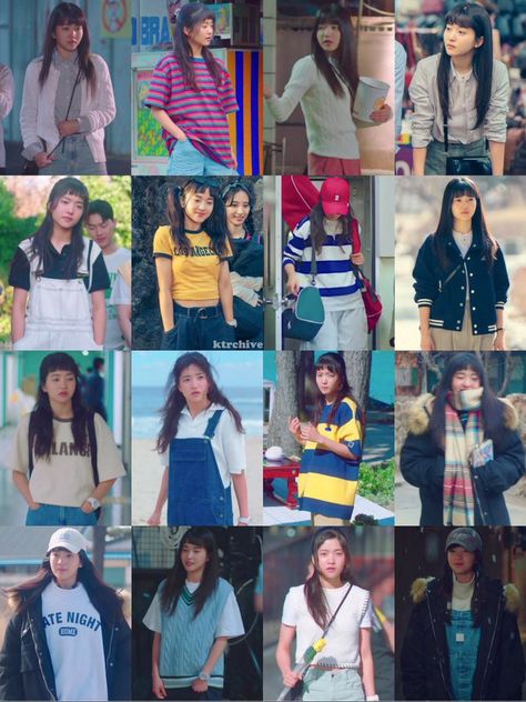 Twenty Five Twenty One, 25 21, 90s Outfit, Easy Trendy Outfits, Korean Outfits, Outfit Casual, College Outfits, Twenty One, Retro Outfits