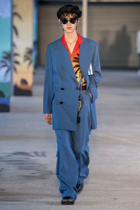 Menswear Runway, Stage Outfit, Seoul Fashion Week, Menswear Fashion Show, Boys Wear, Stylish Boys, Menswear Fashion, Menswear Collection, Blue Suit