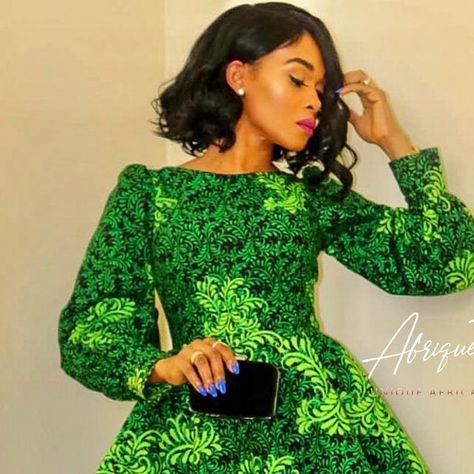 🎀  𝒜𝒻𝓇𝒾𝒬𝓊𝑒 𝒯𝓇𝑒𝓃𝒹𝓈  🎀 on Instagram: "(Almost Sold Out) ADA African Print Dress 💚💚💚 . Please Note; Follow Link on Bio to make your Purchase; All Prices are on the Website (afriquetrends.ca).  We Ship Worldwide 🌍 From Canada 🇨🇦" Kitenge Dress Designs Unique, Latest Ankara Short Gown Styles, Latest Ankara Short Gown, Short Gown Styles, Short Ankara Dresses, Ankara Short, Ankara Short Gown Styles, Ankara Dress Styles, African Print Dress Ankara