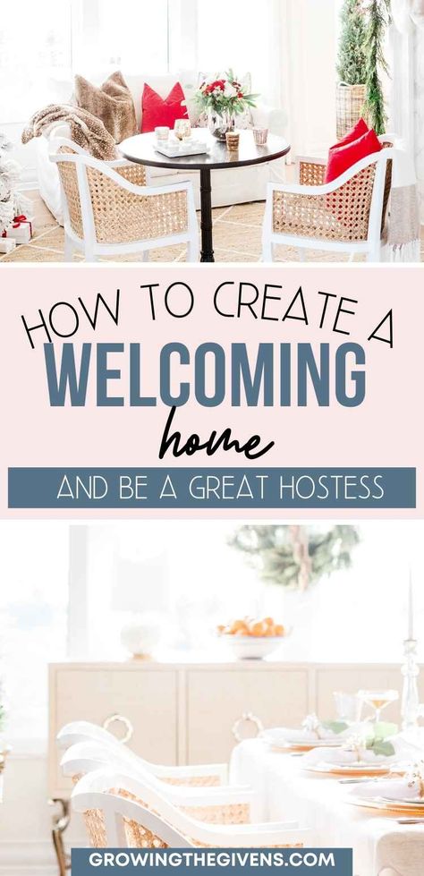 Hosting Family Christmas In Your Home, Hosting Family In Your Home, Big Dining Table, Create A Cozy Home, Welcoming Home, Easy Tricks, Hosting Christmas, Home Still, Big Table