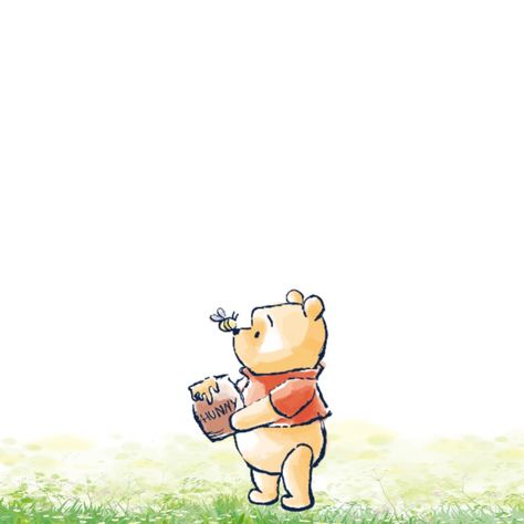 Winnie The Pooh Aesthetic Vintage, Winnie The Pooh Icons, Winnie The Pooh Images, Winnie The Pooh Aesthetic, Pooh Illustration, Winnie The Pooh Drawing, Pooh Corner, Winnie The Pooh Pictures, Classic Pooh