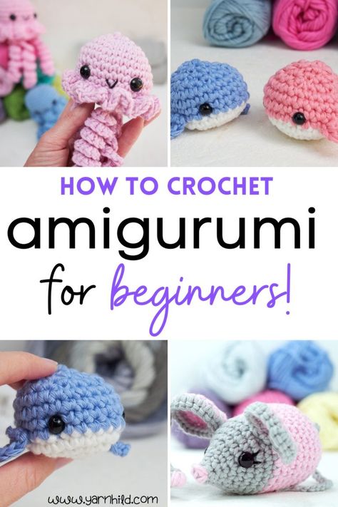 Beginning Amigurumi Free Pattern, Crochet Cat For Beginners, How To Crochet Amigurumi For Beginners, How To Crochet A Stuffed Animal Easy, Easy Crochet Baskets For Beginners, Crochet Tiny Animals, Ravelry Crochet Free Patterns, Crochet Crafts For Beginners, Easy Crochet Projects For Beginners Step By Step Free Pattern