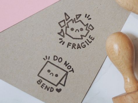 Parcel Stamps by helen bucher on Dribbble Stamp Design, Please Do, Bend, Creative Professional, Global Community, Stamp