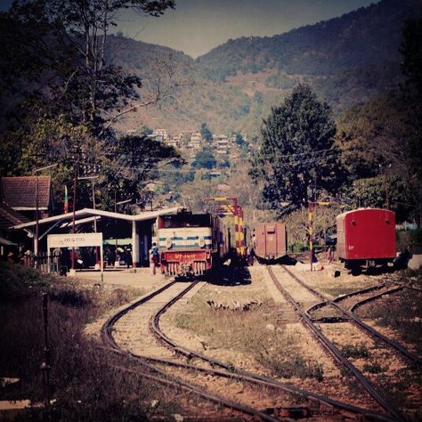 Kalaw railway station Kalaw Myanmar Photography, Kalaw Myanmar, Myanmar Photography, Burma Railway, Monywa, Amarapura, Kalaw, Nice Photography, Inle Lake