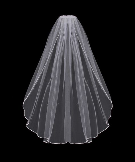 Bridal Vail, Cool Colorful Backgrounds, Fingertip Length Wedding Veil, Vogue Bridal, حفل توديع العزوبية, Bridal Veils And Headpieces, Bridal Hair Veil, Flower Veil, Tulle Veil