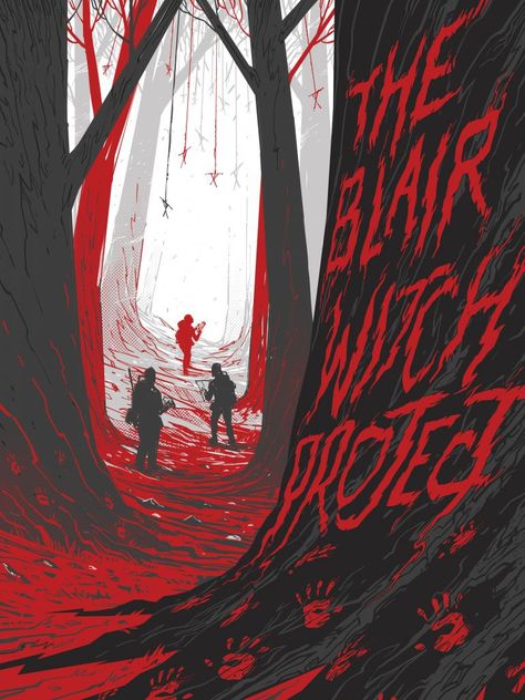 Search Witch images on Designspiration The Blair Witch Project, Blair Witch Project, Blair Witch, Movie Poster, Witch, Walking, Forest, Paint, Red