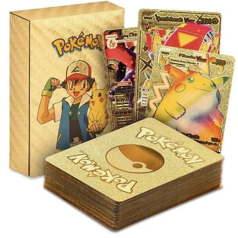 This New, Sealed Pack Of 55 Pcs Pokmon Tcg Cards Is Sure To Delight Collectors And Players Alike. Featuring A Gold Foil Design And Containing Vmax Rare Gx Gold Cards, This Pack Is A Must-Have For Fans Of The Game. The Cards Are In Pristine Condition And Come In The English Language, Making Them Perfect For Players Of All Ages And Levels. This Pack Is Configured In Such A Way That It Will Provide Hours Of Fun And Excitement For All Who Open It. The Set Is Classified Under Ccg Sealed Packs, Collec Charizard Card, Pokemon Tcg Cards, Pokemon Cards For Sale, 150 Pokemon, Rare Pokemon Cards, Cool Pokemon Cards, Gold Pokemon, Gold Foil Design, Gold Foil Cards