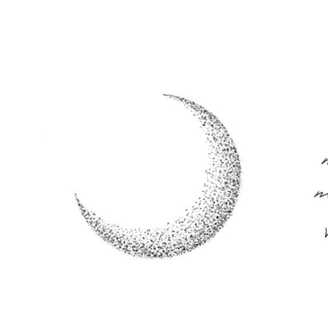 Dotted Moon Tattoo, Dot Work Tattoo Ideas, Stippling Star Tattoo, Dot Moon Tattoo, Dotwork Moon Tattoo, Moon Dotwork Tattoo, Moon Dot Art, Moon Dotwork, Tattoo Puntillismo