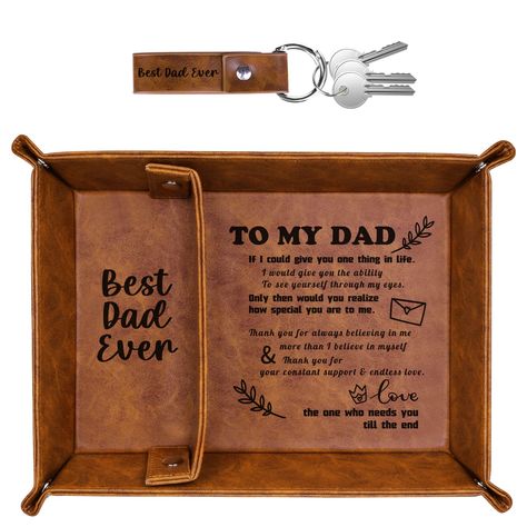 Best Husband Ever, Husband Valentine, Leather Tray, Study Bedroom, Xmas Stockings, Unique Valentines, Gifts For New Dads, Christmas Stocking Stuffers, Best Husband