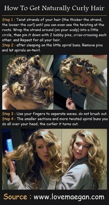 10 Ways to Curl Your Hair Without Iron - Pretty Designs Curly Hair Tutorial, Naturally Curly Hair, Beauty Tutorials, Bad Hair Day, Bad Hair, Great Hair, Hair Dos, العناية بالشعر, Curly Hair Styles Naturally