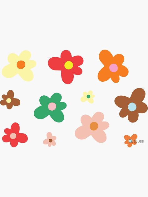 Golf Le Fleur Flower, Indie Flowers, Flowers Cartoon, Flower Cartoon, Cartoon Flowers, Hippie Wallpaper, Picture Collage Wall, Photo Wall Collage, Cute Patterns Wallpaper